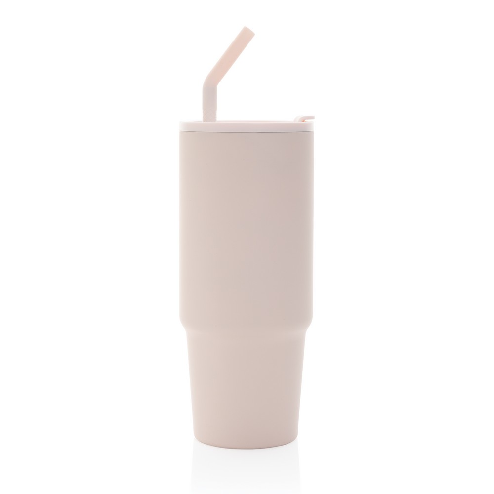 Kubek termiczny eko 900ml ze słomką, nadruk logo - Kubki i butelki termiczne z nadrukiem logo | VEBI - zdjęcie 86