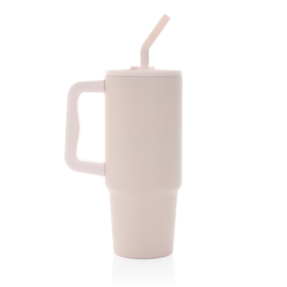 Kubek termiczny eko 900ml ze słomką, nadruk logo - Kubki i butelki termiczne z nadrukiem logo | VEBI - zdjęcie 87