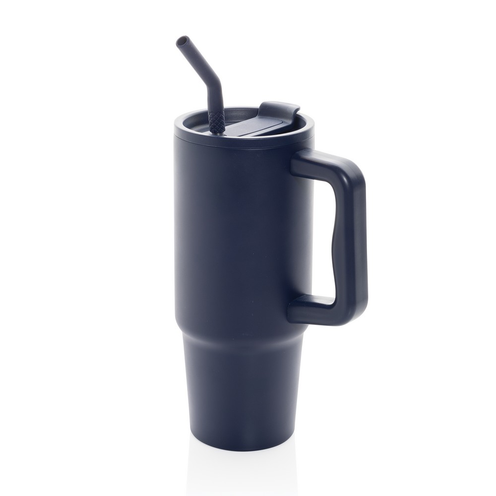 Kubek termiczny eko 900ml ze słomką, nadruk logo - Kubki i butelki termiczne z nadrukiem logo | VEBI - zdjęcie 69