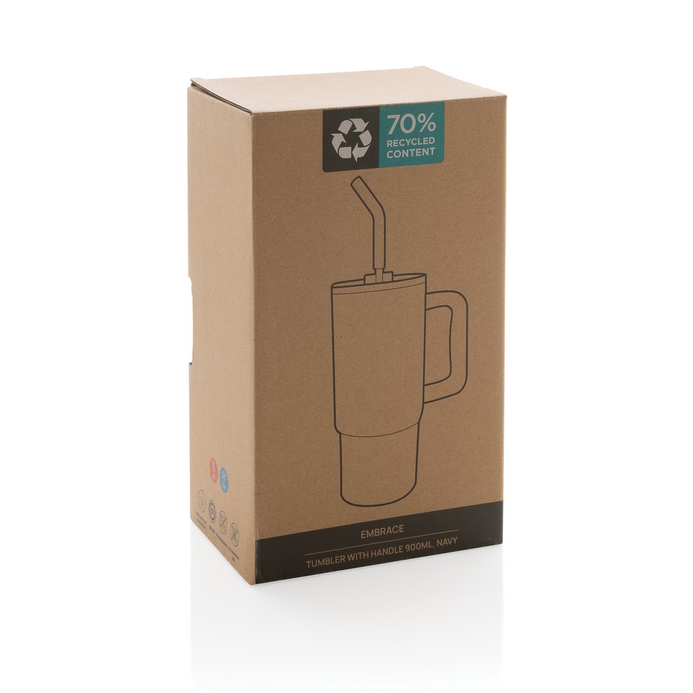 Kubek termiczny eko 900ml ze słomką, nadruk logo - Kubki i butelki termiczne z nadrukiem logo | VEBI - zdjęcie 82