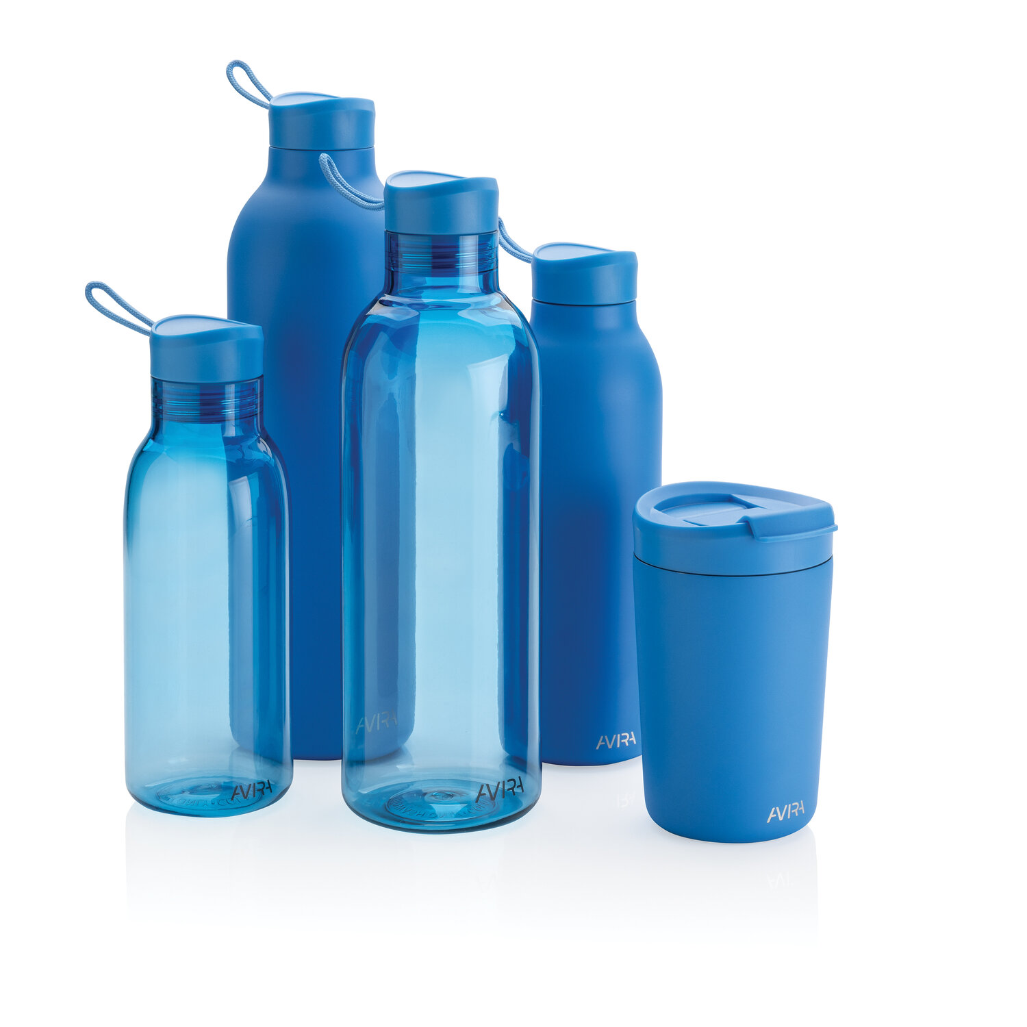 Butelka sportowa ekologiczna 1000ml z RPET - z nadrukiem logo - Butelki i bidony z nadrukiem logo | VEBI - zdjęcie 50