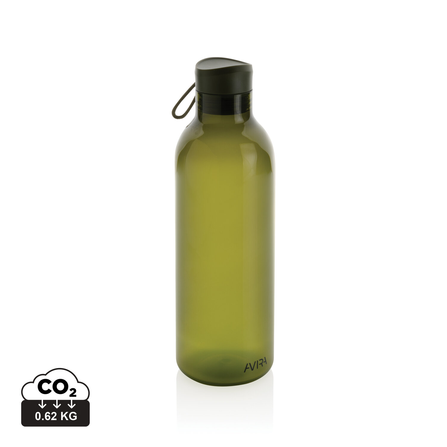 Butelka sportowa ekologiczna 1000ml z RPET - z nadrukiem logo - Butelki i bidony z nadrukiem logo | VEBI - zdjęcie 85