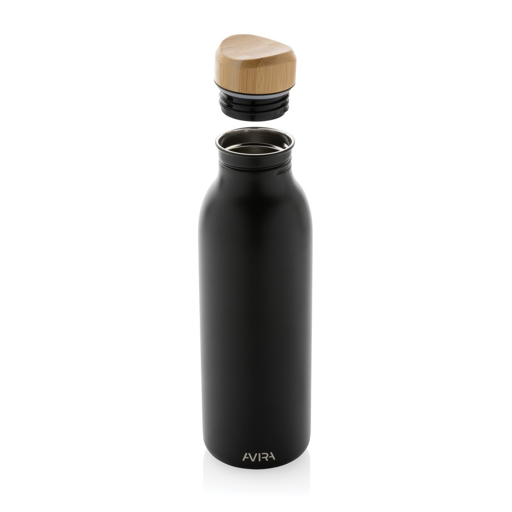 Butelka ze stali z recyklingu Avira Alcor 600ml - Butelki i bidony z nadrukiem logo | VEBI - zdjęcie 16