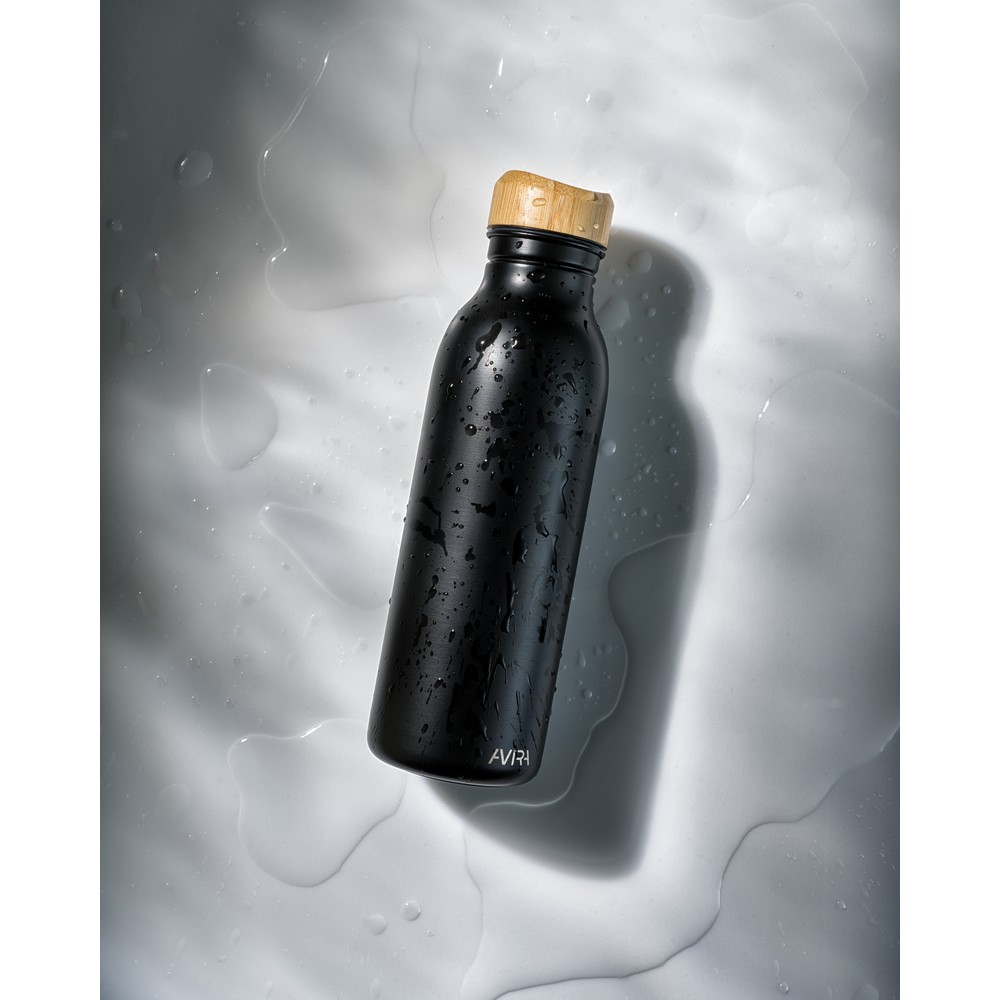 Butelka ze stali z recyklingu Avira Alcor 600ml - Butelki i bidony z nadrukiem logo | VEBI - zdjęcie 19