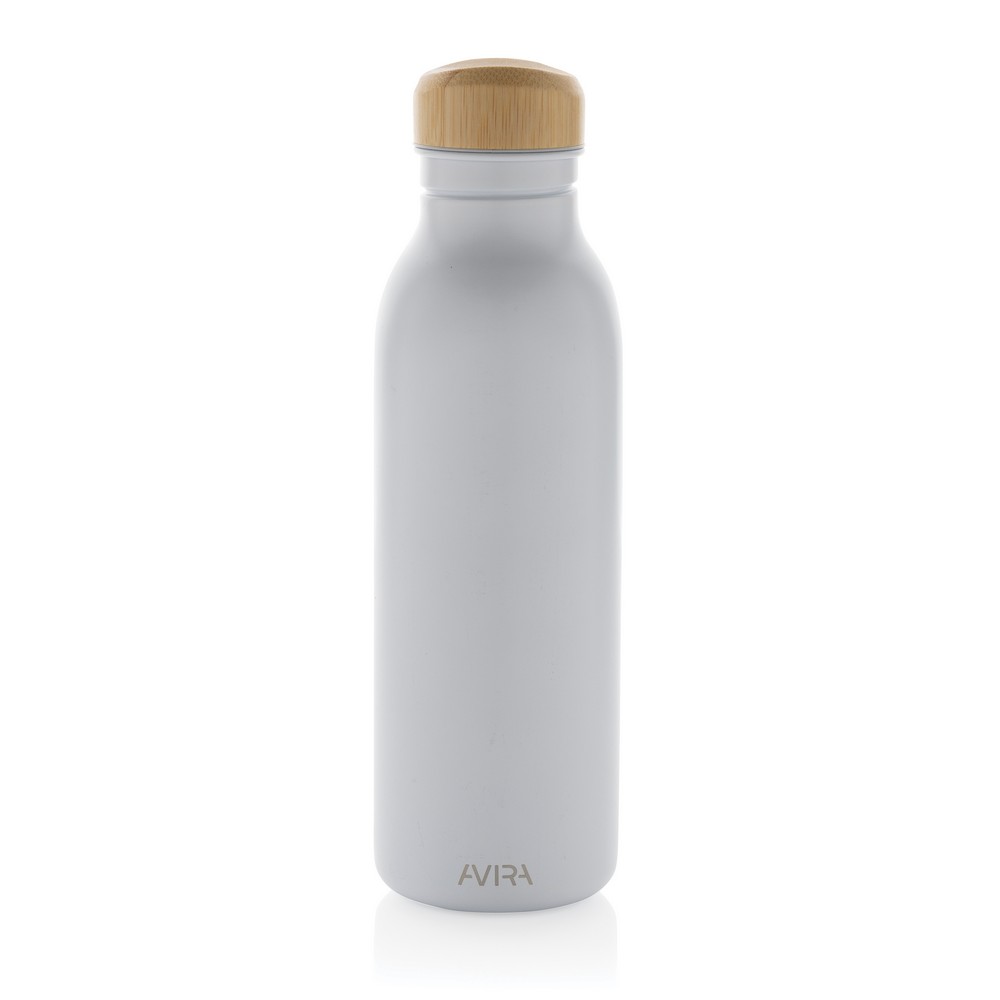 Butelka ze stali z recyklingu Avira Alcor 600ml - Butelki i bidony z nadrukiem logo | VEBI - zdjęcie 3