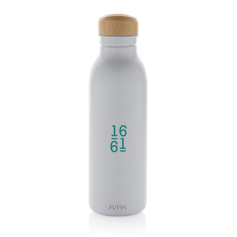 Butelka ze stali z recyklingu Avira Alcor 600ml - Butelki i bidony z nadrukiem logo | VEBI - zdjęcie 7
