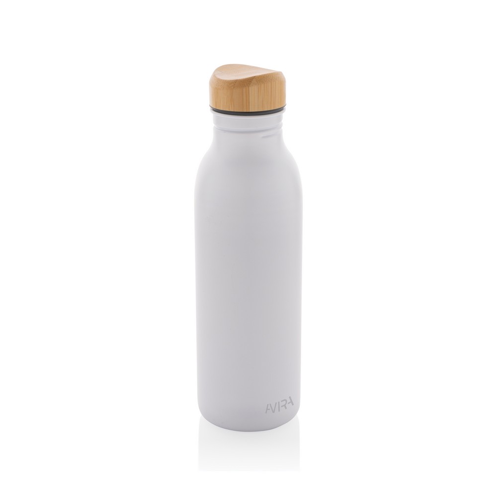 Butelka ze stali z recyklingu Avira Alcor 600ml - Butelki i bidony z nadrukiem logo | VEBI - zdjęcie 2