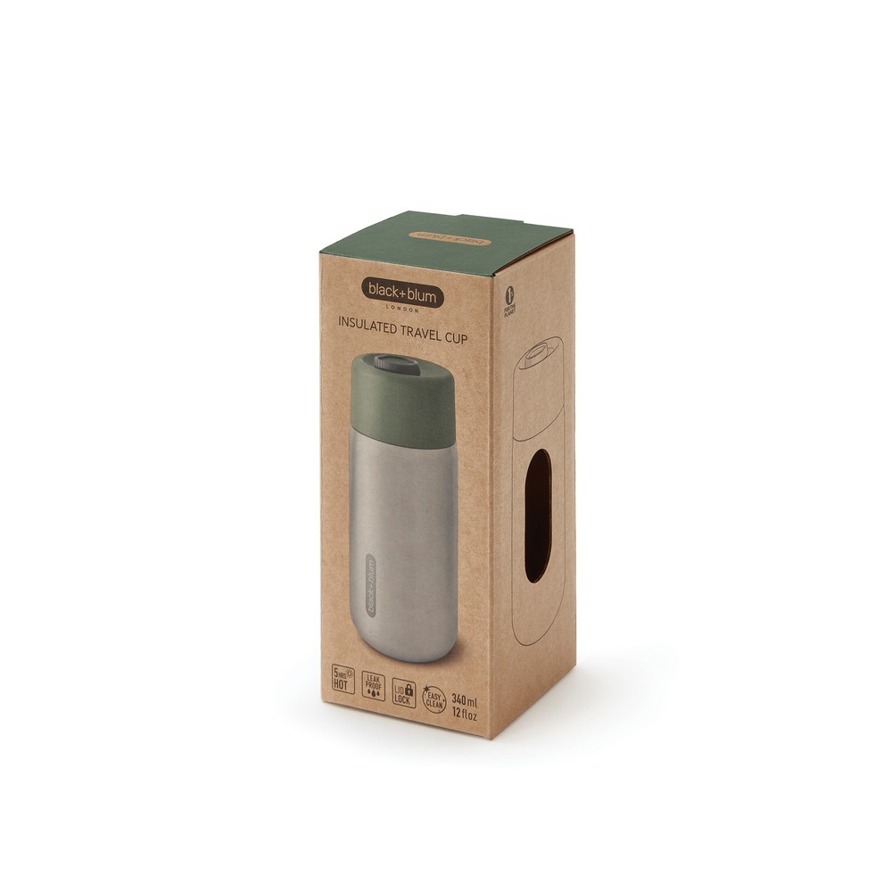 Kubek termiczny stalowy Black+Blum 340ml z nadrukiem logo - Kubki i butelki termiczne z nadrukiem logo | VEBI - zdjęcie 45