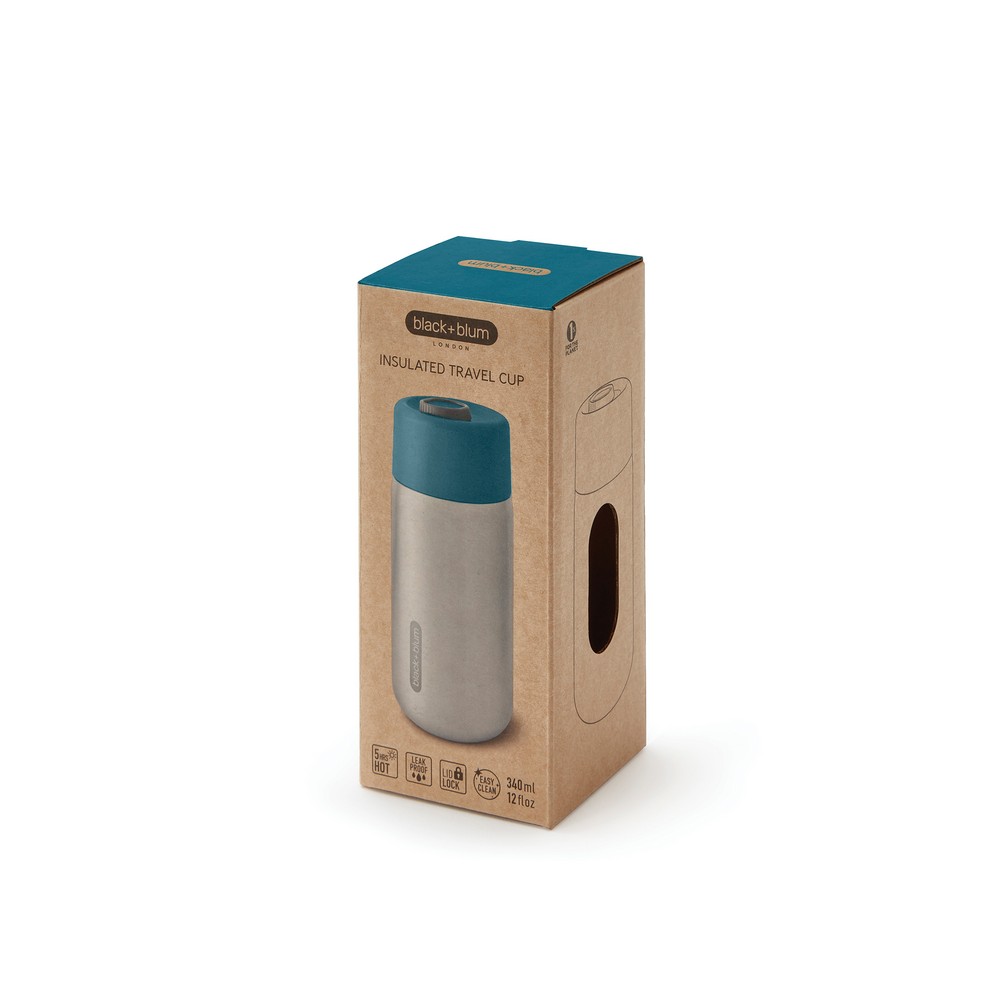 Kubek termiczny stalowy Black+Blum 340ml z nadrukiem logo - Kubki i butelki termiczne z nadrukiem logo | VEBI - zdjęcie 28