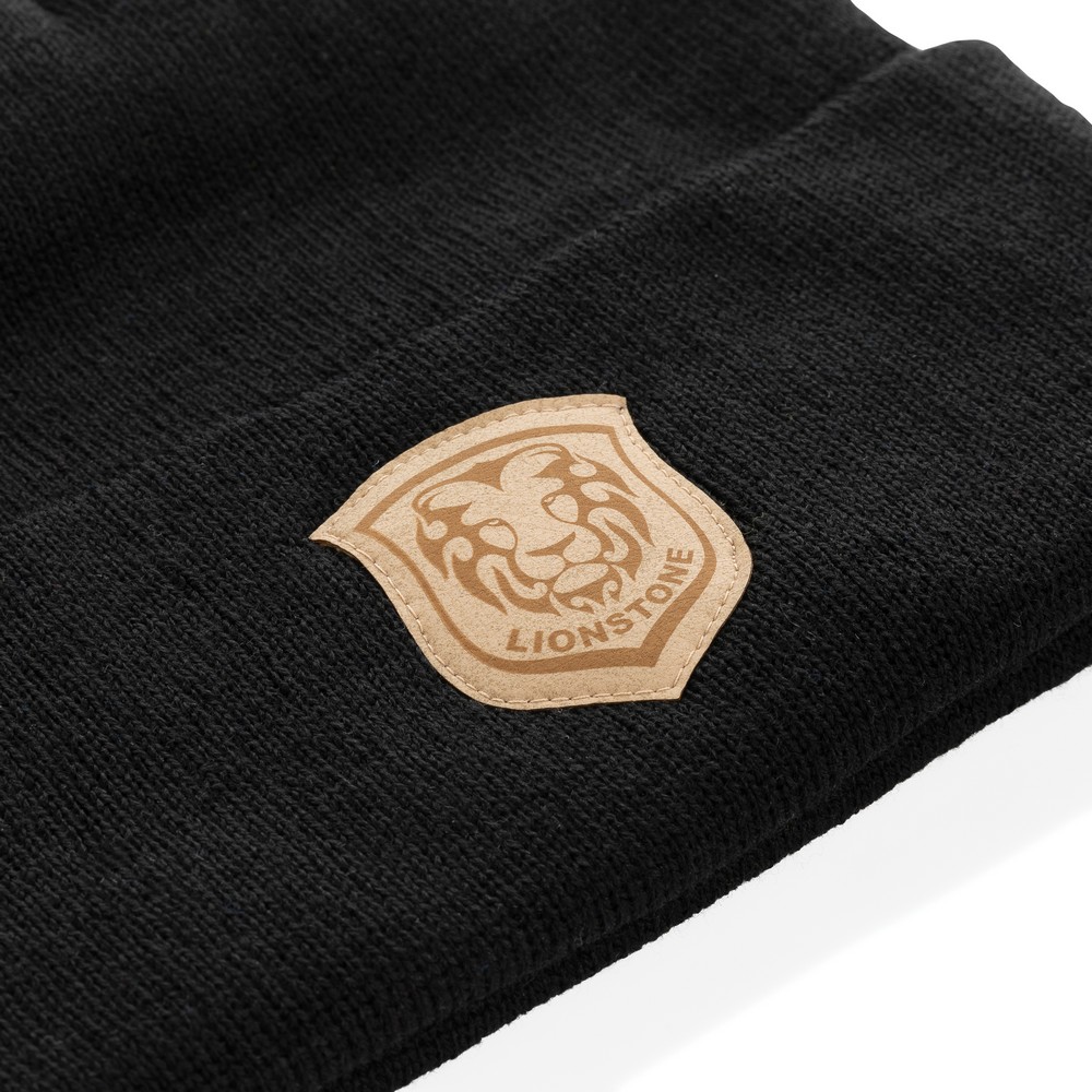 Czapka AWARE™ z haftem, uniwersalny rozmiar - Czapki zimowe z nadrukiem logo | VEBI - zdjęcie 5