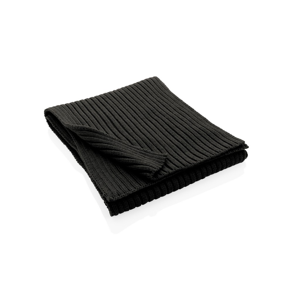 Szalik z dzianiny AWARE™ Polylana® 180 x 25 cm - Szaliki z nadrukiem logo | VEBI