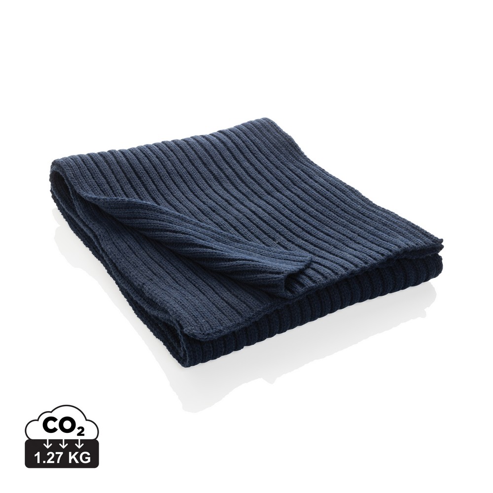 Szalik z dzianiny AWARE™ Polylana® 180 x 25 cm - Szaliki z nadrukiem logo | VEBI - zdjęcie 14