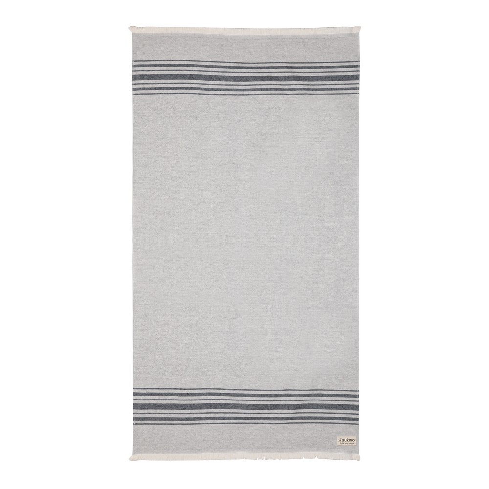 Ręcznik Hammam Ukiyo Yumiko AWARE™ 100x180 cm z haftem - Inne tekstylia z nadrukiem logo | VEBI - zdjęcie 2