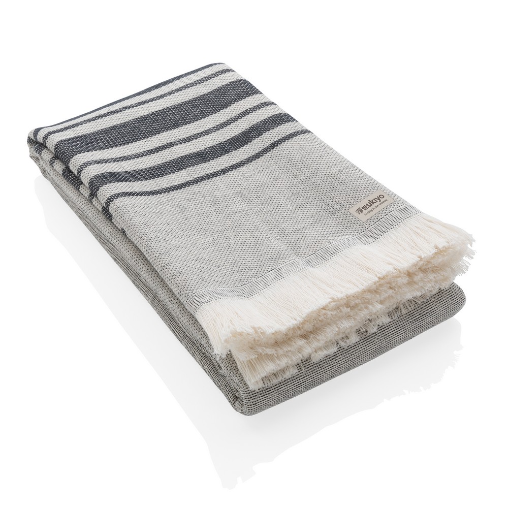 Ręcznik Hammam Ukiyo Yumiko AWARE™ 100x180 cm z haftem - Inne tekstylia z nadrukiem logo | VEBI - zdjęcie 3