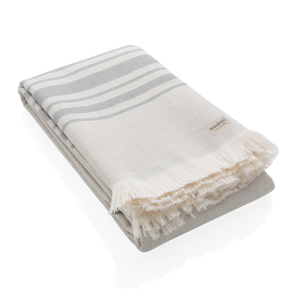 Ręcznik Hammam Ukiyo Yumiko AWARE™ 100x180 cm z haftem - Inne tekstylia z nadrukiem logo | VEBI - zdjęcie 15