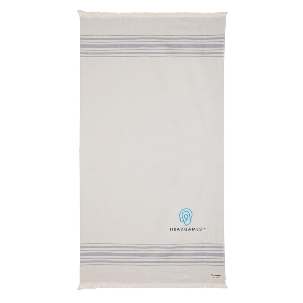 Ręcznik Hammam Ukiyo Yumiko AWARE™ 100x180 cm z haftem - Inne tekstylia z nadrukiem logo | VEBI - zdjęcie 18