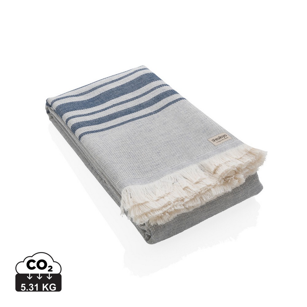 Ręcznik Hammam Ukiyo Yumiko AWARE™ 100x180 cm z haftem - Inne tekstylia z nadrukiem logo | VEBI - zdjęcie 14