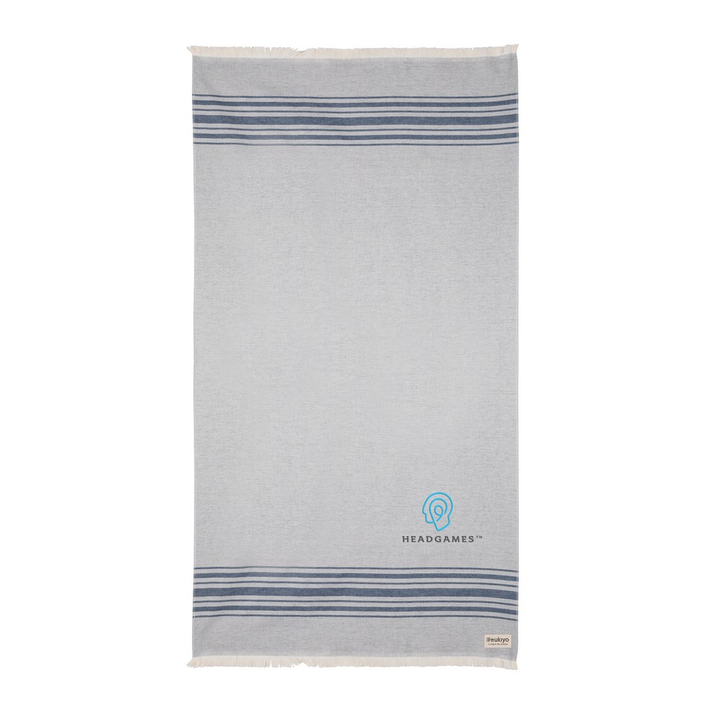 Ręcznik Hammam Ukiyo Yumiko AWARE™ 100x180 cm z haftem - Inne tekstylia z nadrukiem logo | VEBI - zdjęcie 11