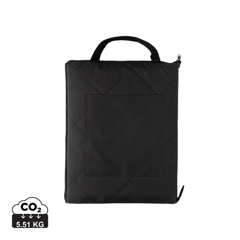 Eko koc piknikowy RPET z logo 150x130cm - z recyclingu - Koce i maty z nadrukiem logo | VEBI - zdjęcie 10