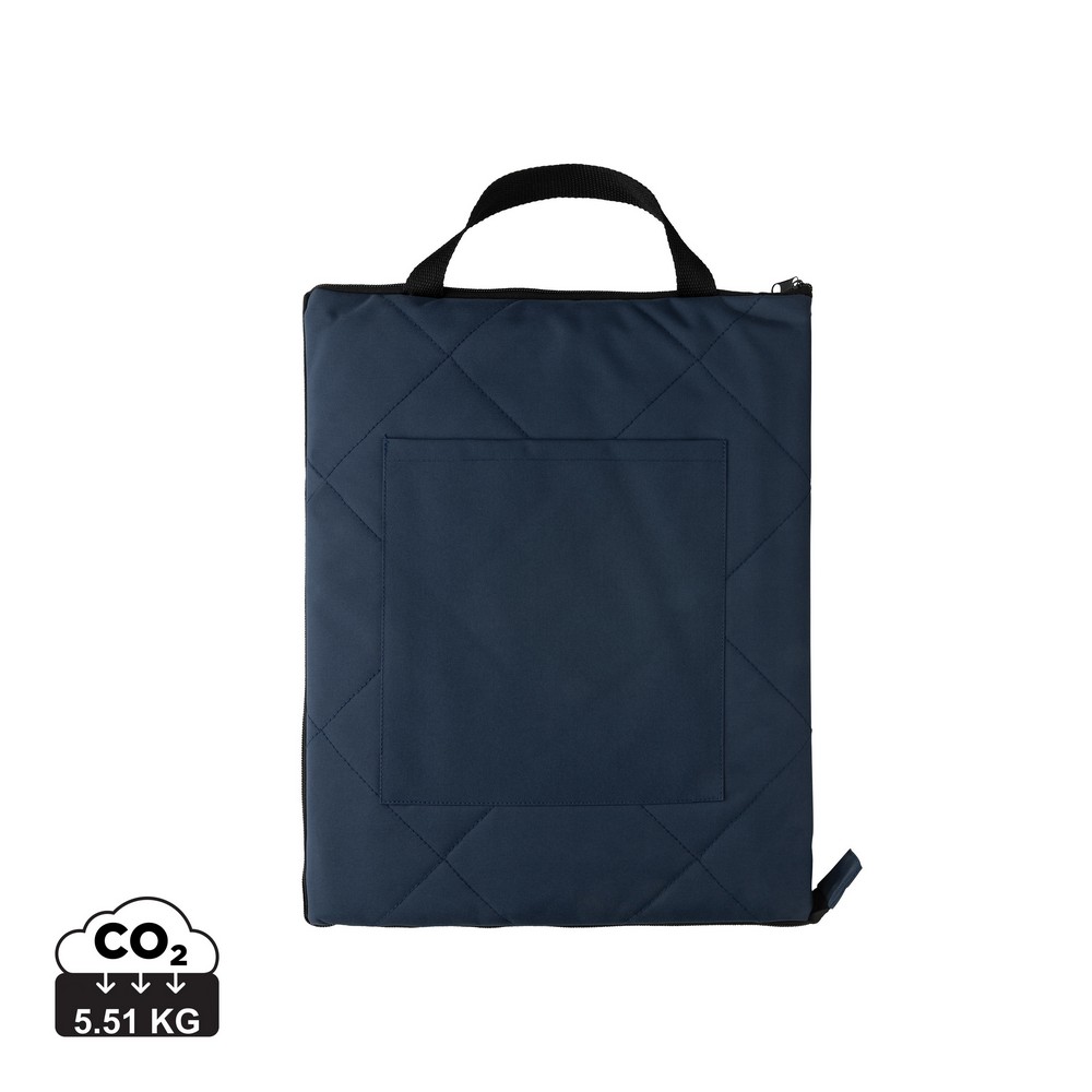 Eko koc piknikowy RPET z logo 150x130cm - z recyclingu - Koce i maty z nadrukiem logo | VEBI - zdjęcie 28