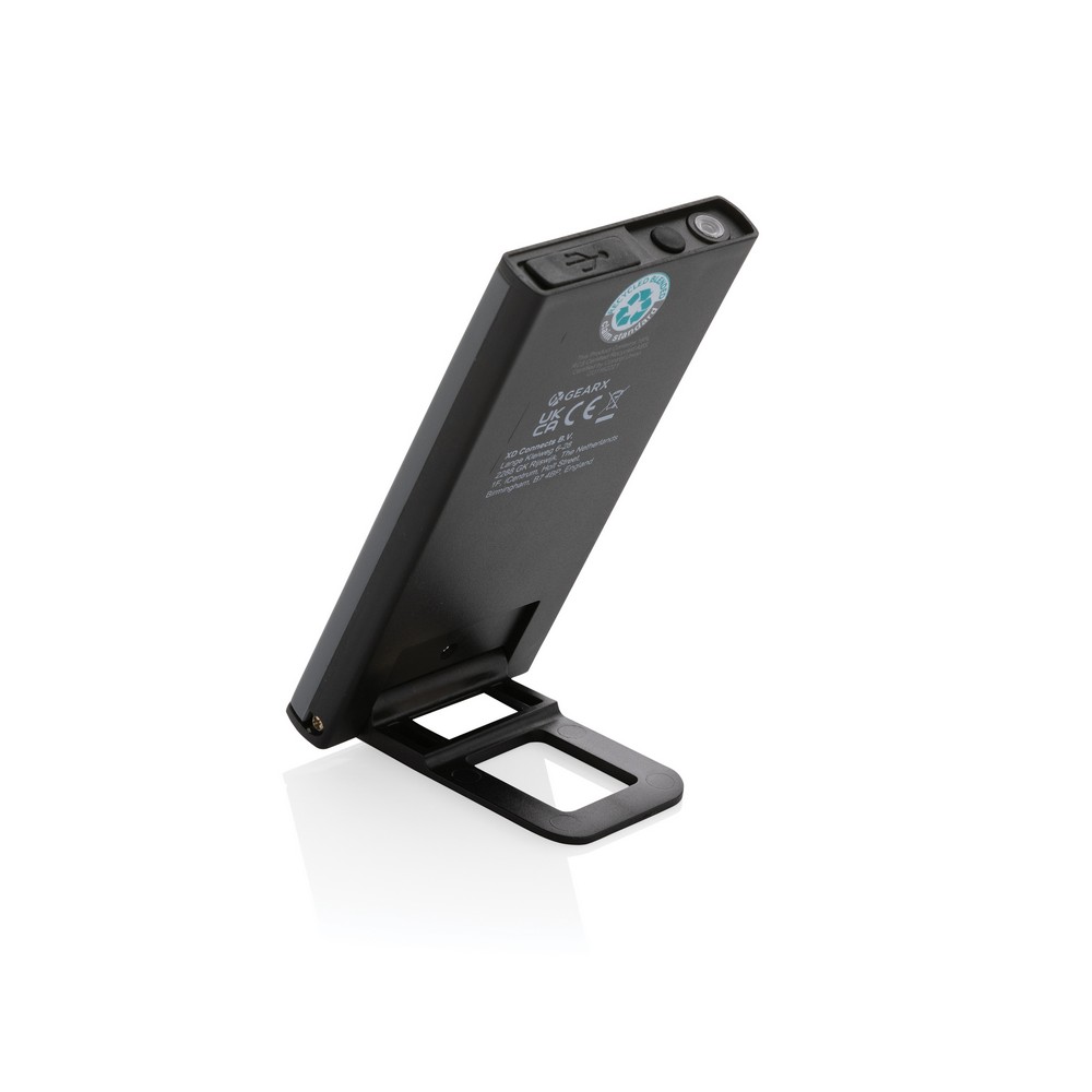 Lampka warsztatowa COB Gear X - eko latarka z magnesem USB-C - Latarki i lampki z nadrukiem logo | VEBI - zdjęcie 4
