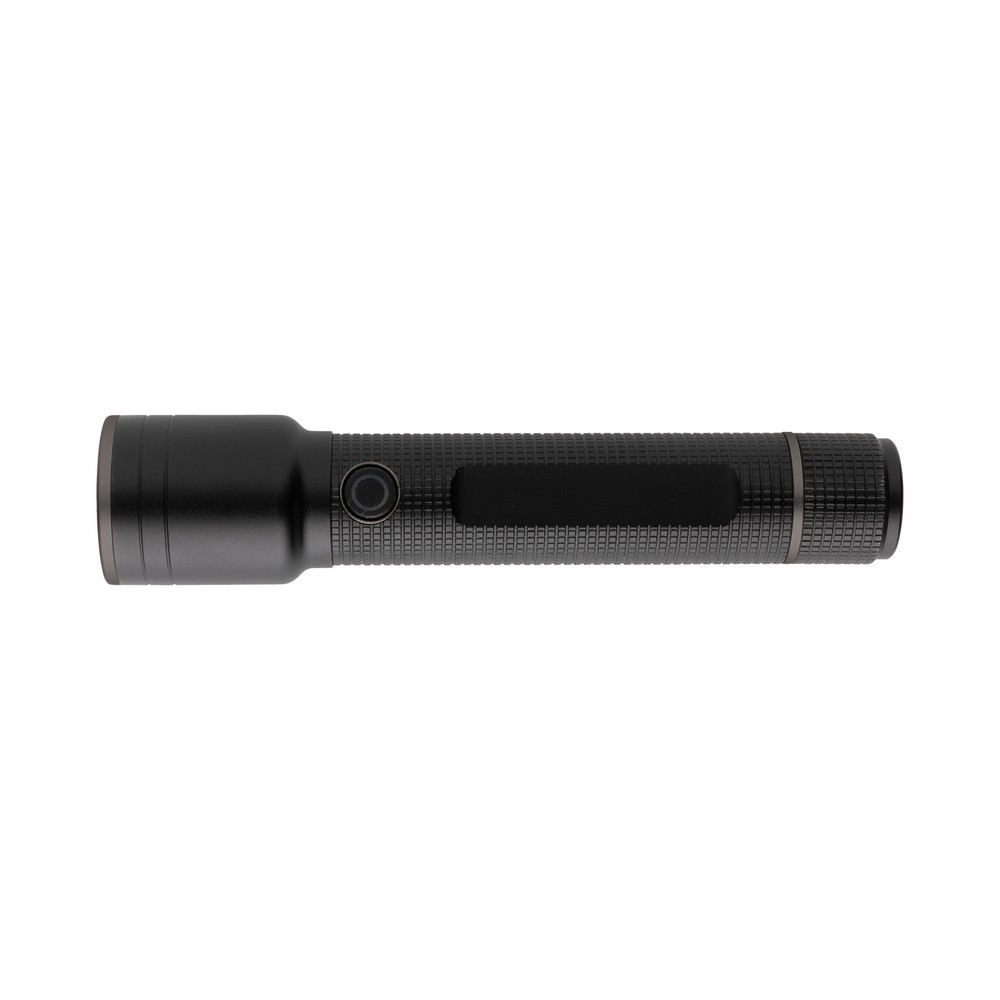 Latarka Gear X z aluminium z recyklingu - ładowana USB - Latarki i lampki z nadrukiem logo | VEBI - zdjęcie 14