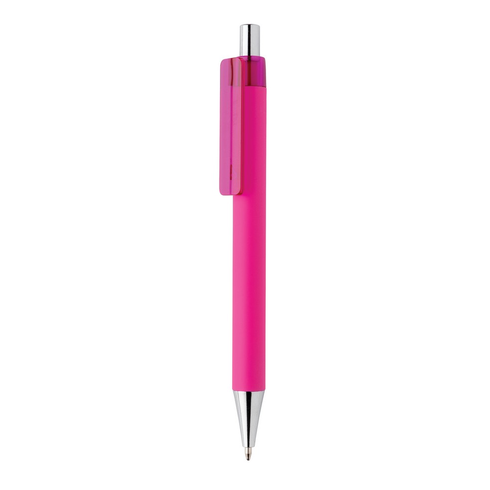Długopis X8 z chromowaną końcówką - niemiecki wkład Dokumental® - Touch pen z nadrukiem logo | VEBI - zdjęcie 49