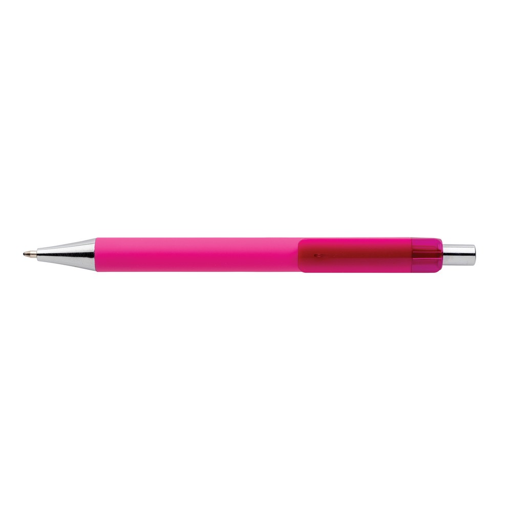 Długopis X8 z chromowaną końcówką - niemiecki wkład Dokumental® - Touch pen z nadrukiem logo | VEBI - zdjęcie 50