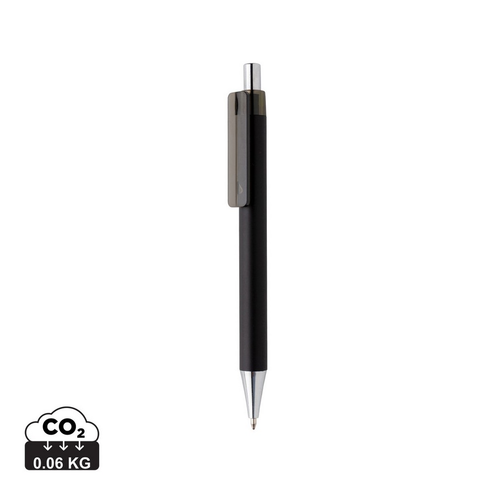 Długopis X8 z chromowaną końcówką - niemiecki wkład Dokumental® - Touch pen z nadrukiem logo | VEBI - zdjęcie 16