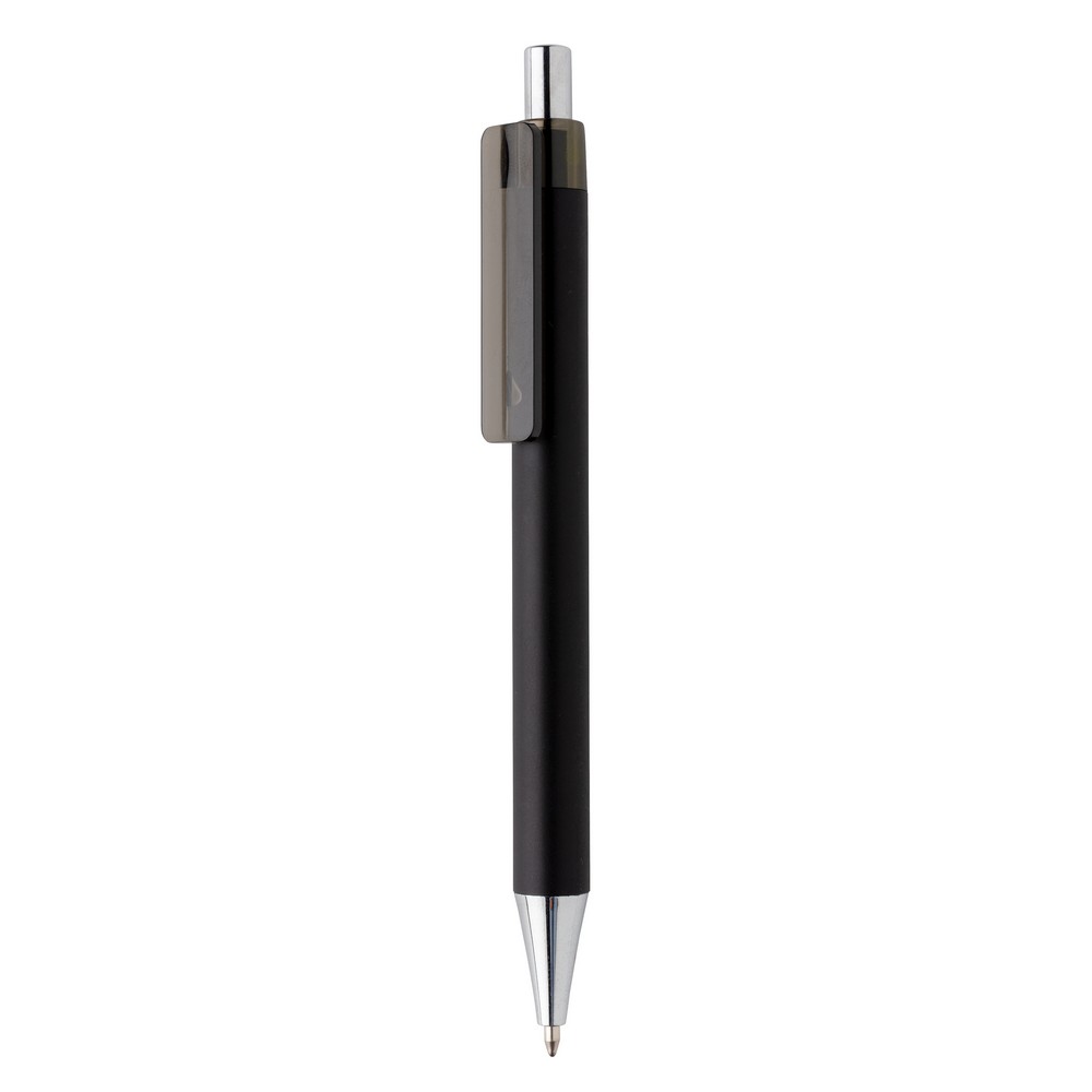 Długopis X8 z chromowaną końcówką - niemiecki wkład Dokumental® - Touch pen z nadrukiem logo | VEBI - zdjęcie 9