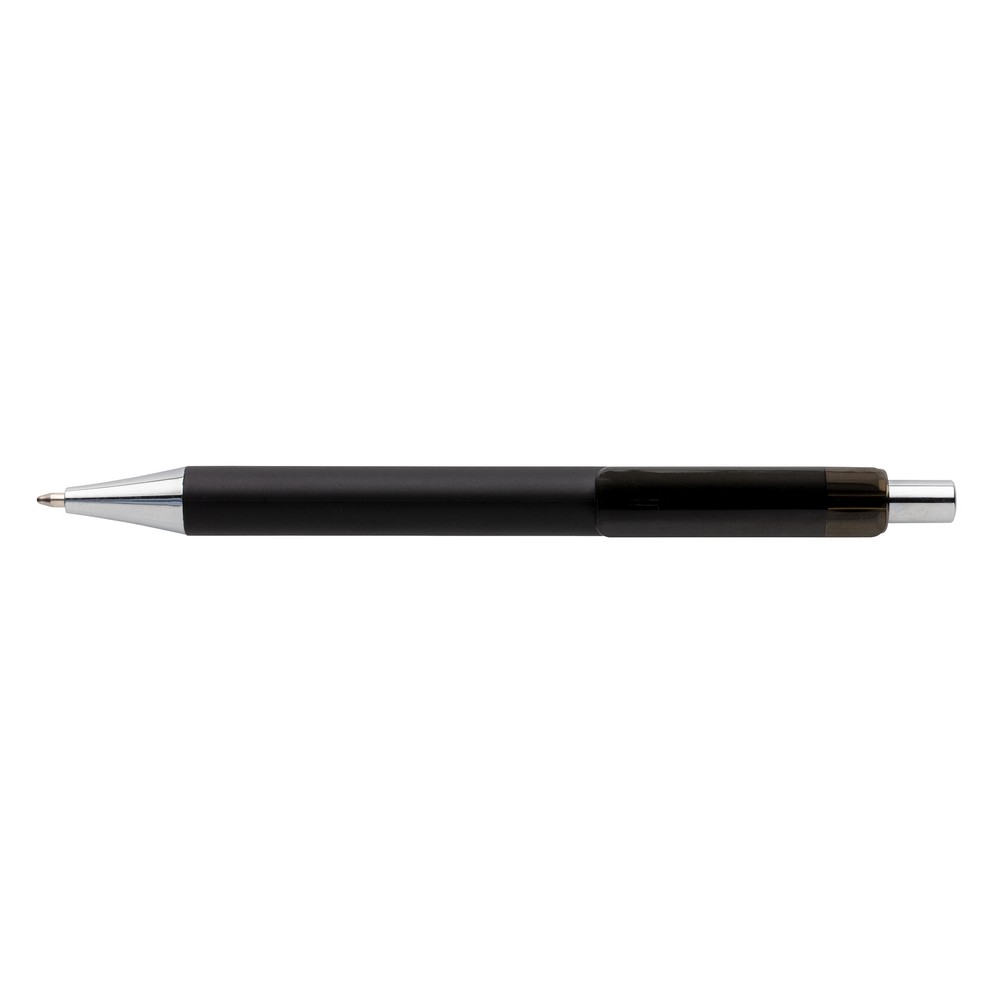 Długopis X8 z chromowaną końcówką - niemiecki wkład Dokumental® - Touch pen z nadrukiem logo | VEBI - zdjęcie 10