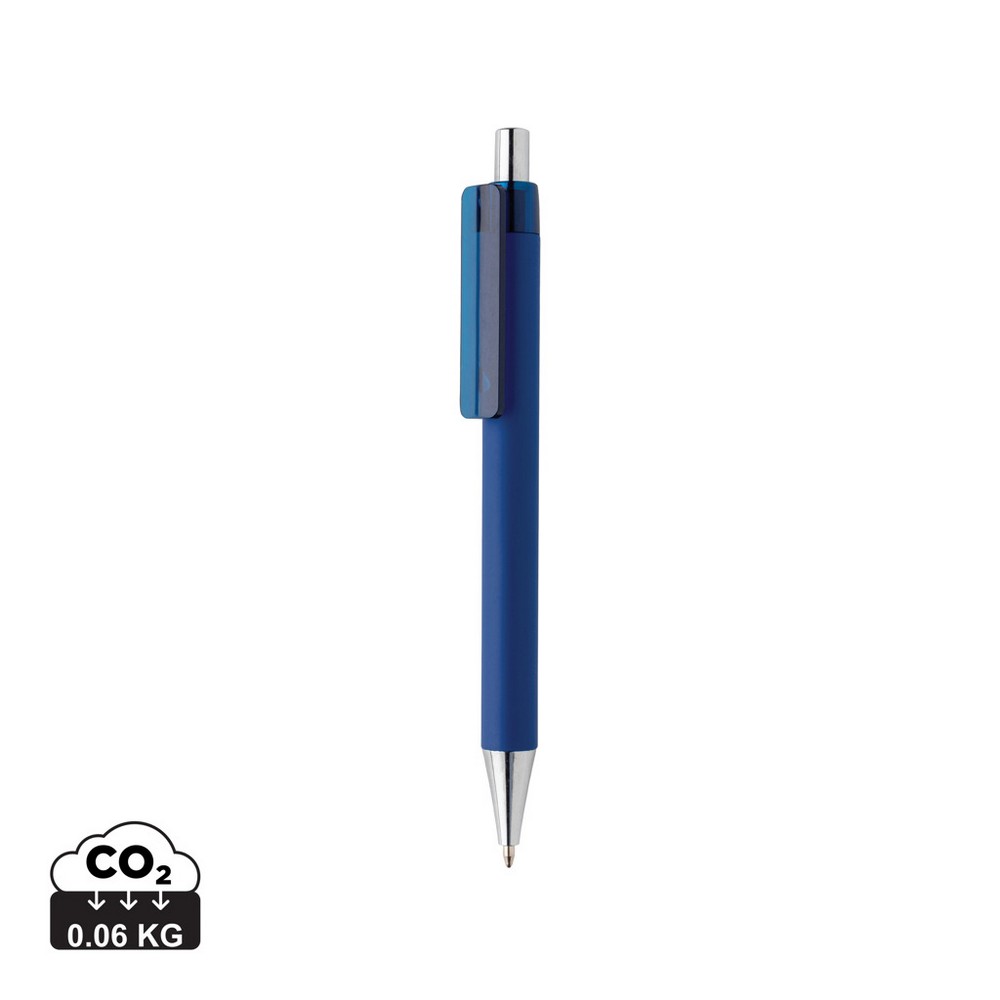 Długopis X8 z chromowaną końcówką - niemiecki wkład Dokumental® - Touch pen z nadrukiem logo | VEBI - zdjęcie 32