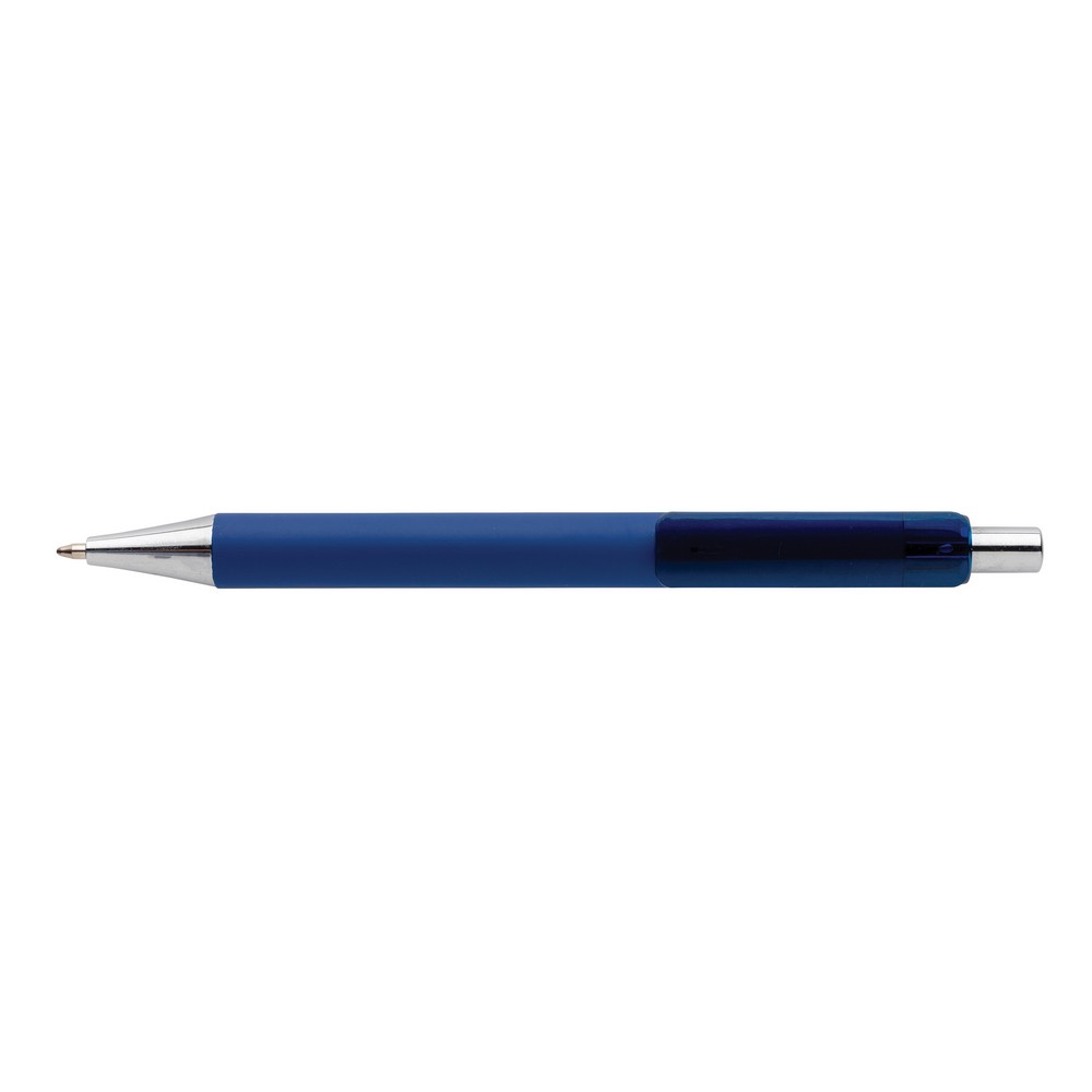 Długopis X8 z chromowaną końcówką - niemiecki wkład Dokumental® - Touch pen z nadrukiem logo | VEBI - zdjęcie 26