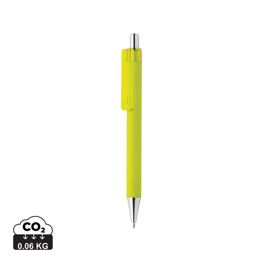 Długopis X8 z chromowaną końcówką - niemiecki wkład Dokumental® - Touch pen z nadrukiem logo | VEBI - zdjęcie 65