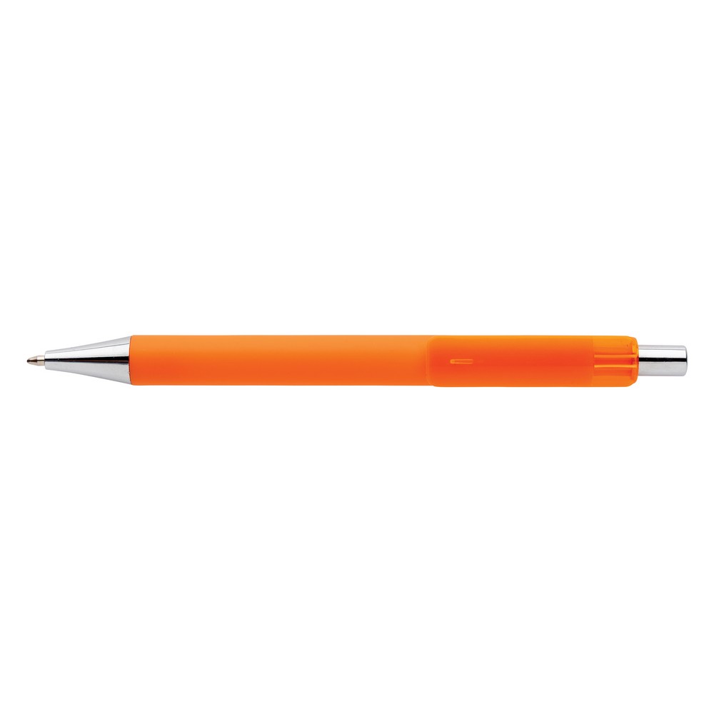 Długopis X8 z chromowaną końcówką - niemiecki wkład Dokumental® - Touch pen z nadrukiem logo | VEBI - zdjęcie 42