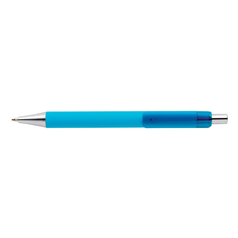 Długopis X8 z chromowaną końcówką - niemiecki wkład Dokumental® - Touch pen z nadrukiem logo | VEBI - zdjęcie 34