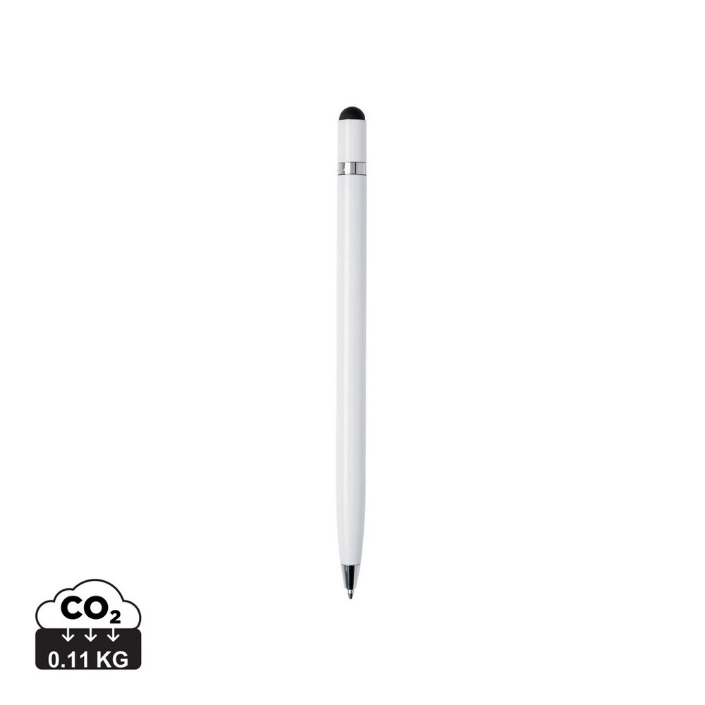 Długopis aluminiowy touch pen z tampodrukiem - Touch pen z nadrukiem logo | VEBI - zdjęcie 4