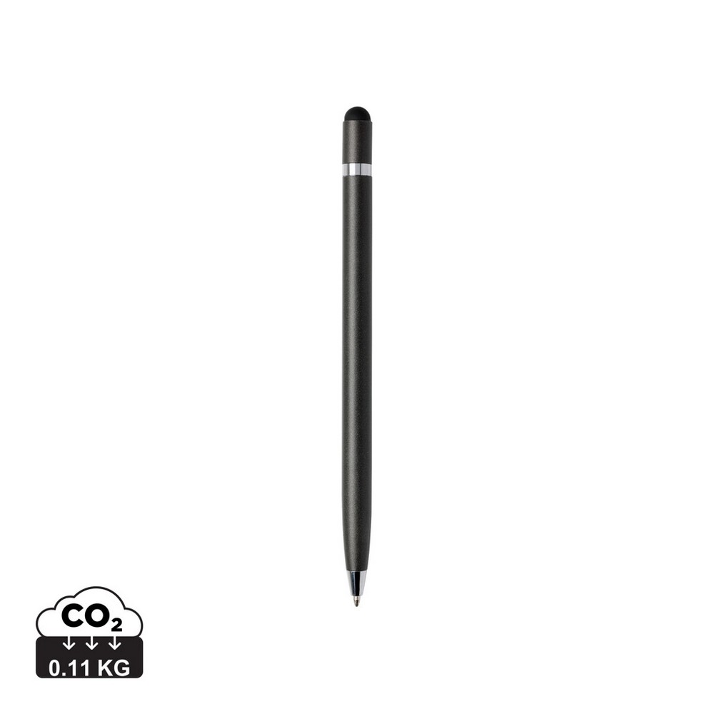 Długopis aluminiowy touch pen z tampodrukiem - Touch pen z nadrukiem logo | VEBI - zdjęcie 8