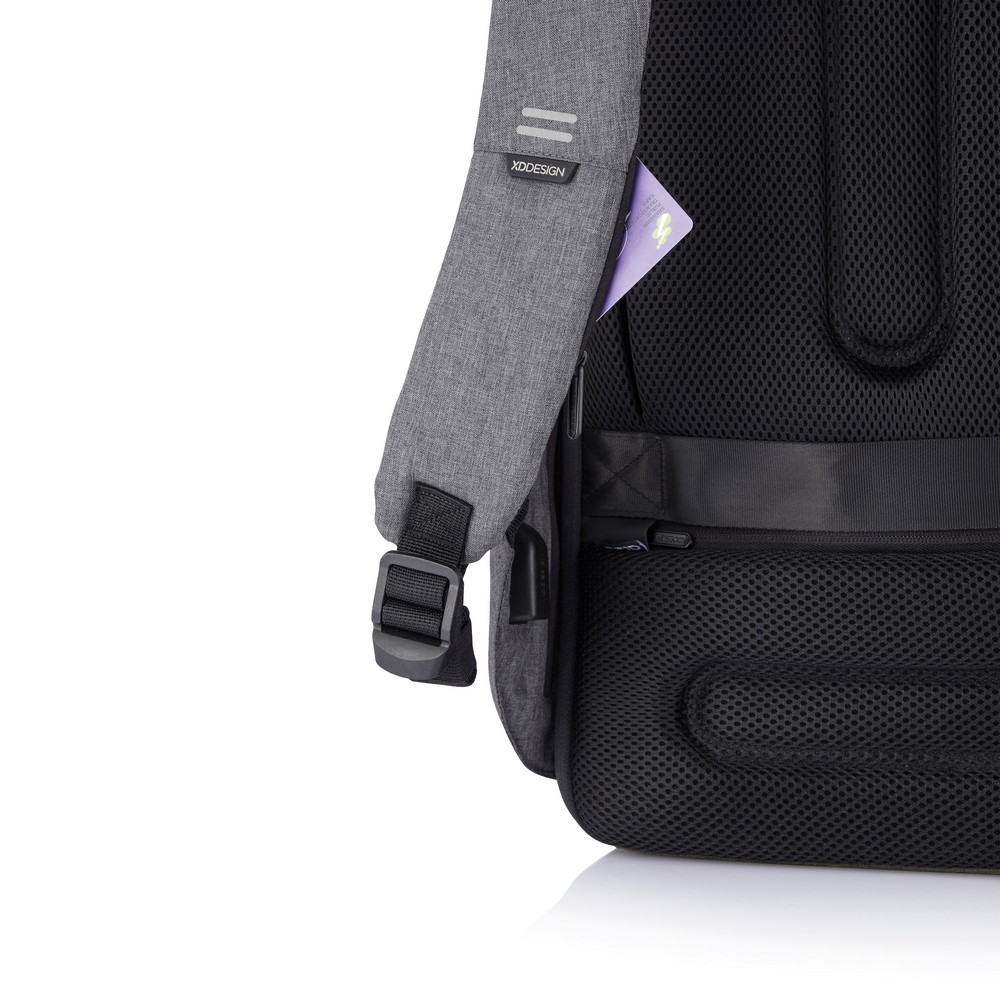 Plecak antykradzieżowy Bobby Hero Regular z portem USB - plecaki z nadrukiem logo | VEBI - zdjęcie 62