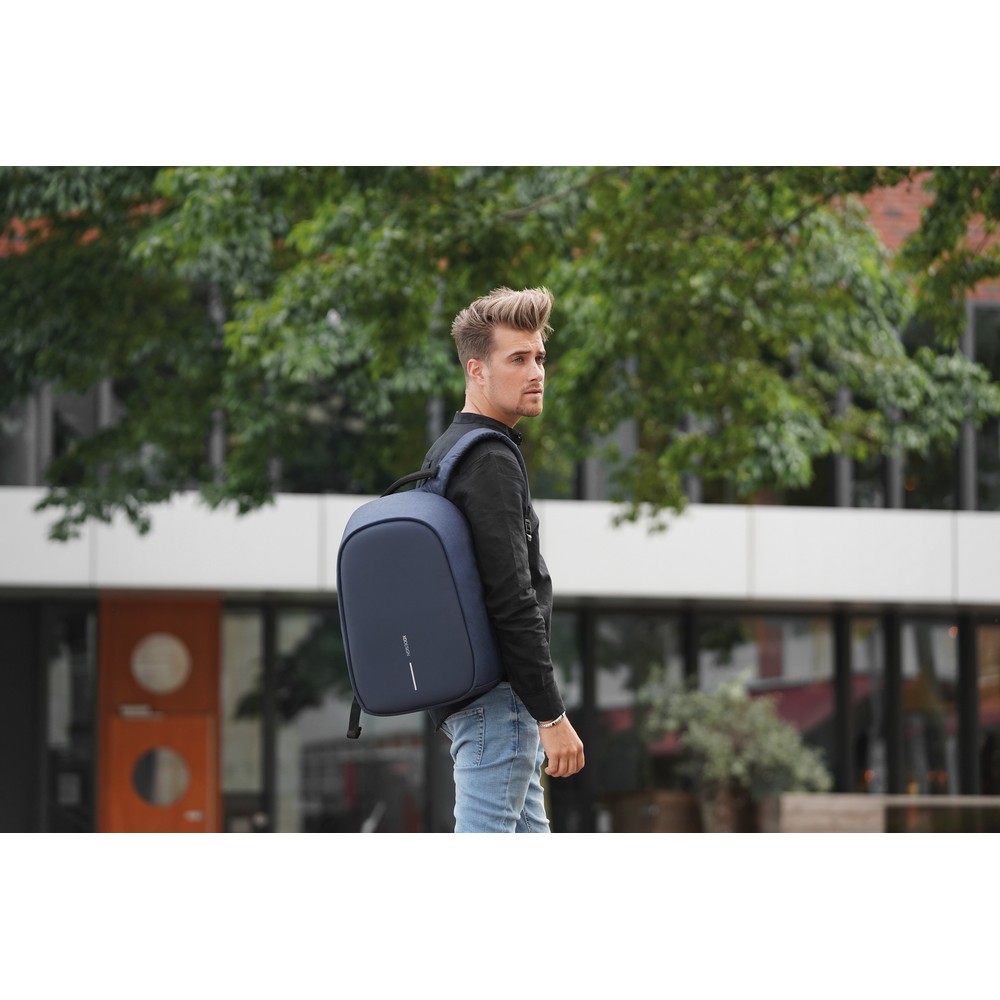Plecak antykradzieżowy Bobby Hero Regular z portem USB - plecaki z nadrukiem logo | VEBI - zdjęcie 4