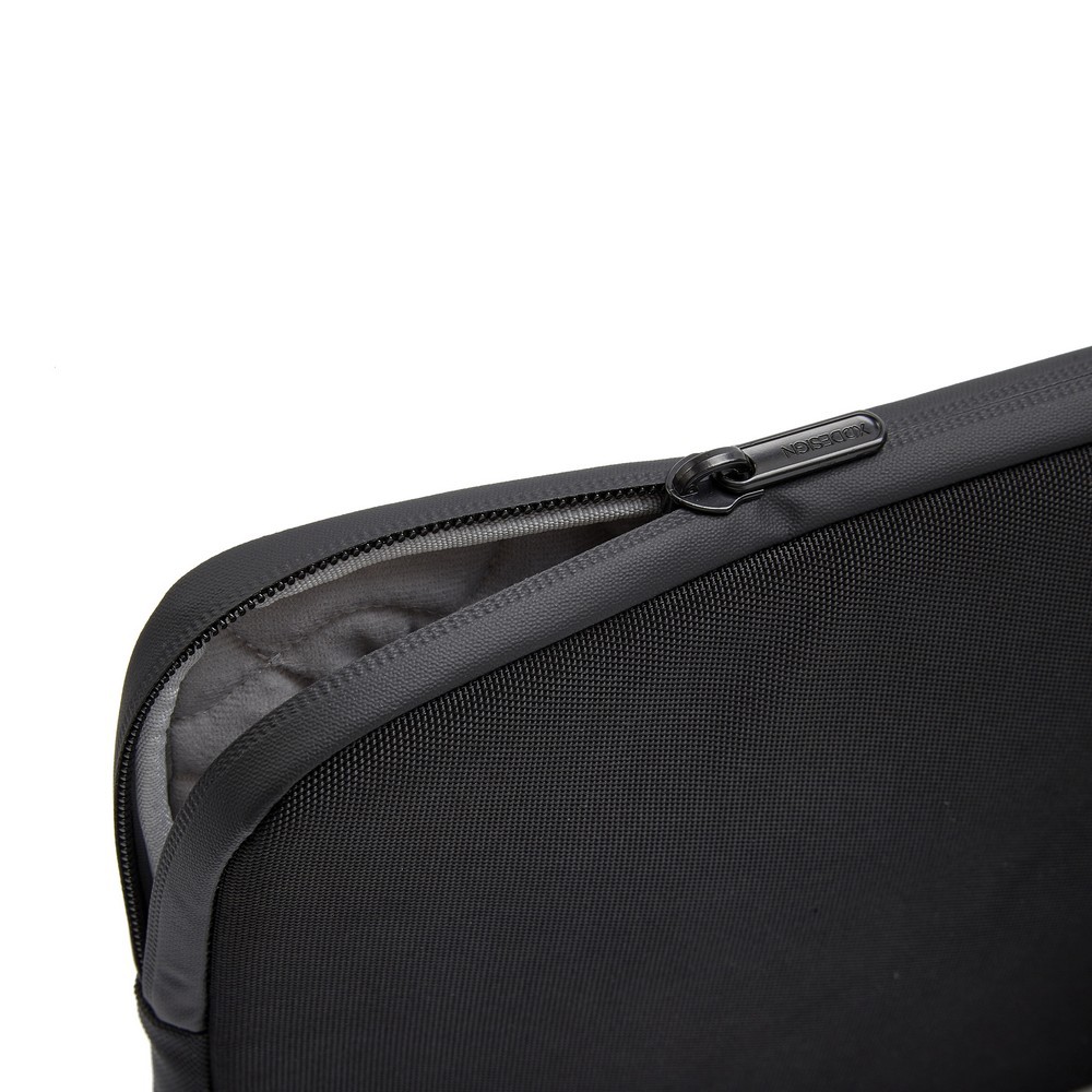 Pokrowiec na laptopa 16" z RPET - ekologiczny z logo firmy - Torby i plecaki na laptopy z nadrukiem logo | VEBI - zdjęcie 4