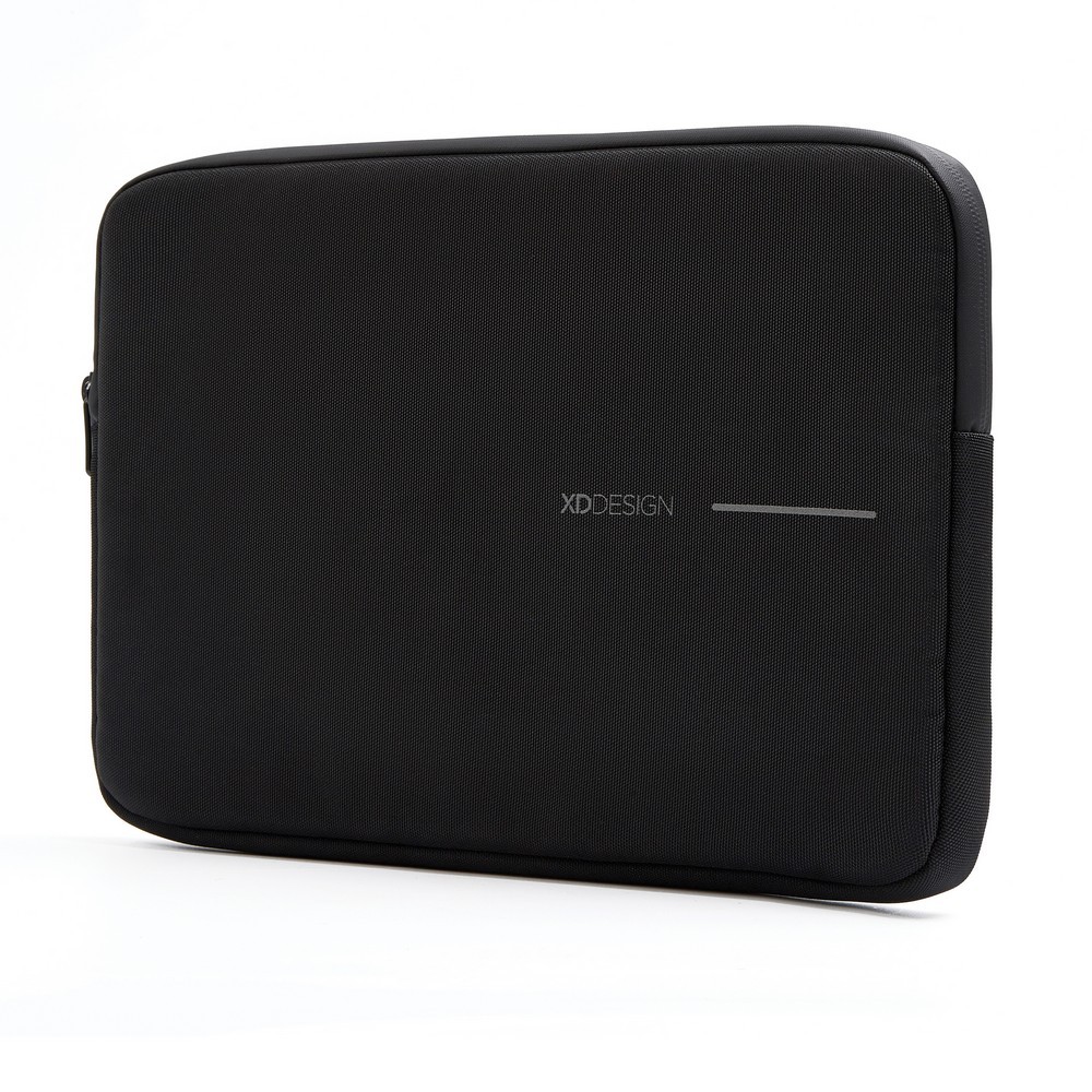 Pokrowiec na laptopa 16" z RPET - ekologiczny z logo firmy - Torby i plecaki na laptopy z nadrukiem logo | VEBI - zdjęcie 10