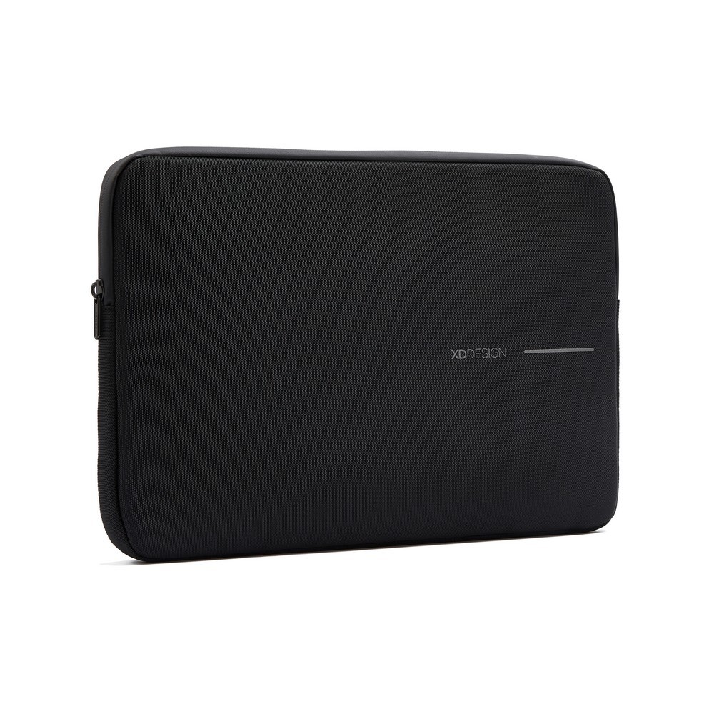 Pokrowiec na laptopa 16" z RPET - ekologiczny z logo firmy - Torby i plecaki na laptopy z nadrukiem logo | VEBI - zdjęcie 3