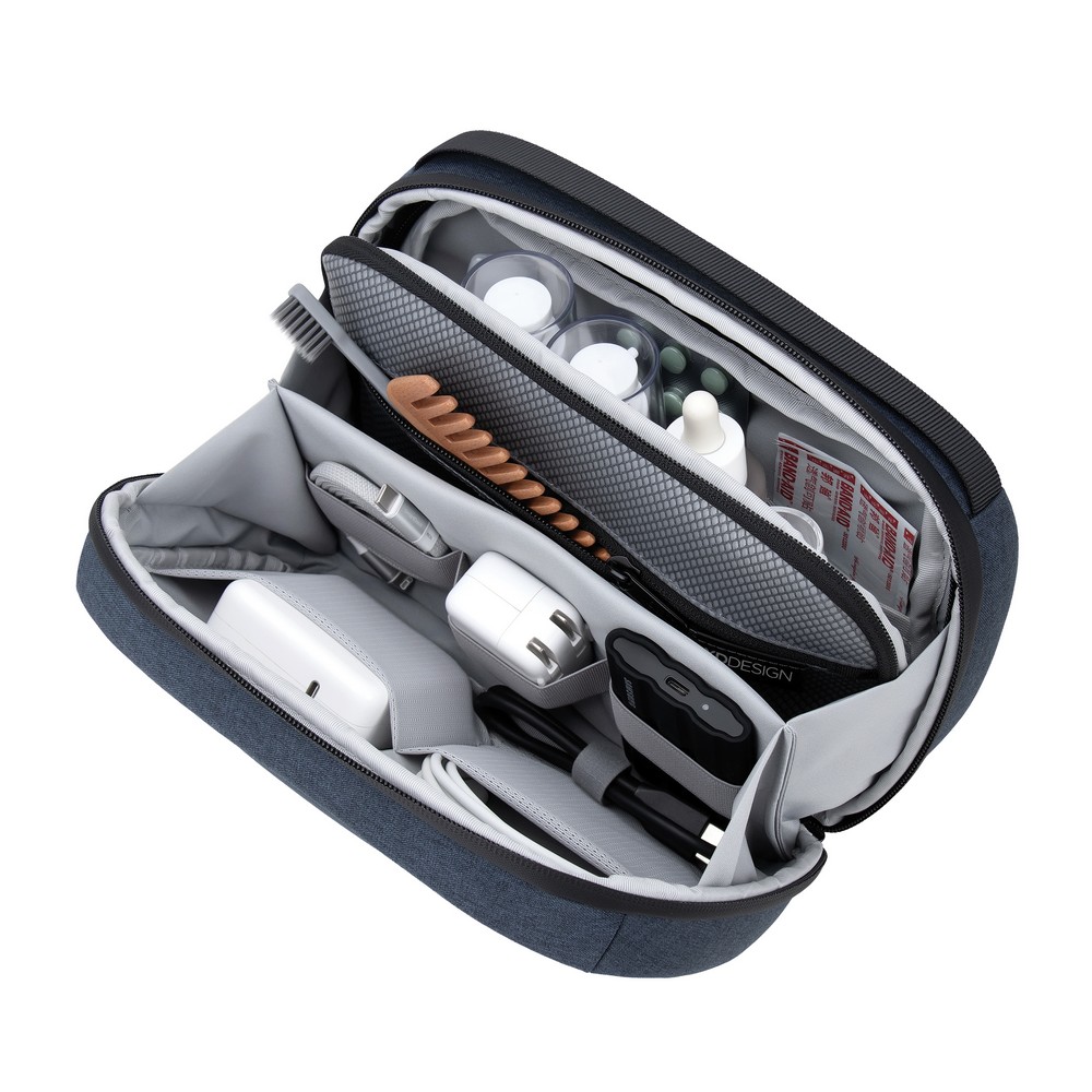 Eko futerał podróżny na akcesoria z RPET - zdjęcie 4