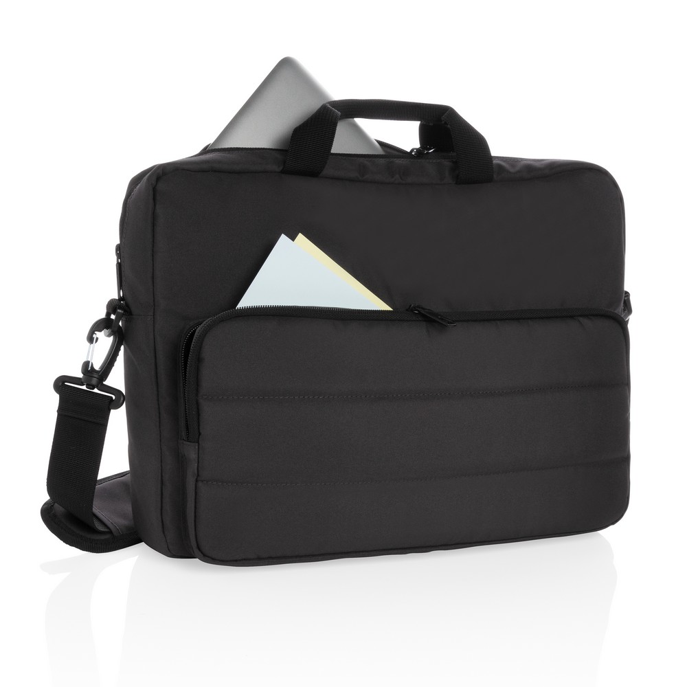 Torba na laptopa 15,6" AWARE™ RPET z nadrukiem logo - Torby i plecaki na laptopy z nadrukiem logo | VEBI - zdjęcie 2