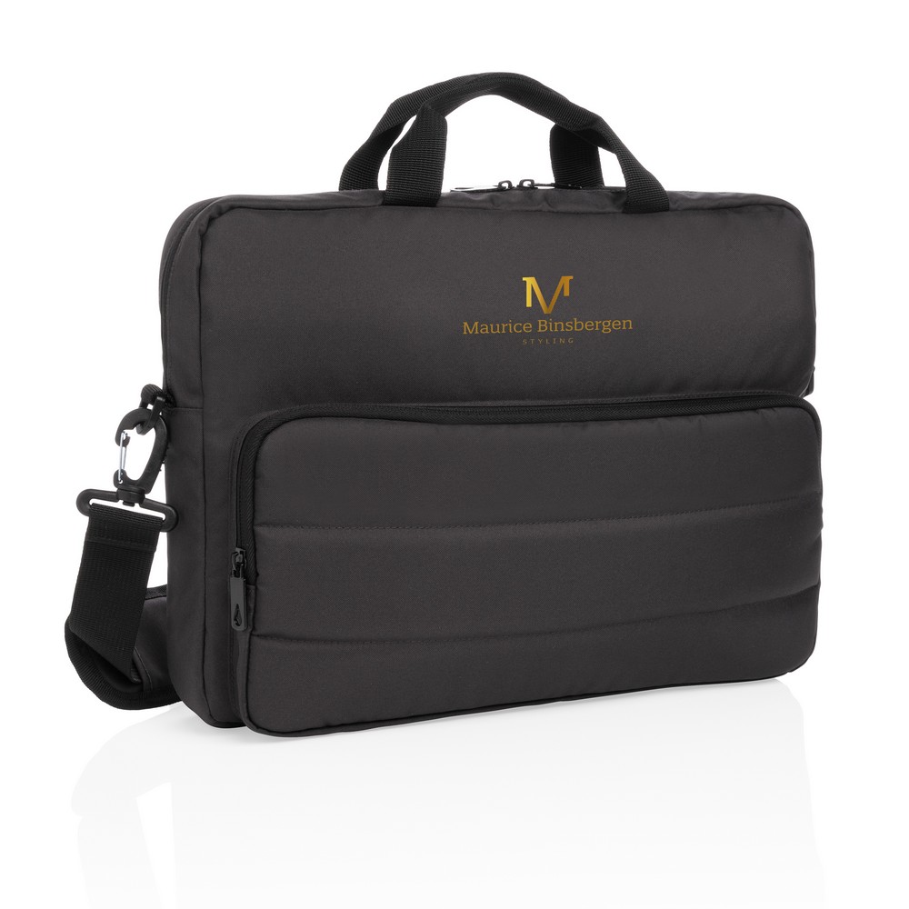 Torba na laptopa 15,6" AWARE™ RPET z nadrukiem logo - Torby i plecaki na laptopy z nadrukiem logo | VEBI - zdjęcie 9