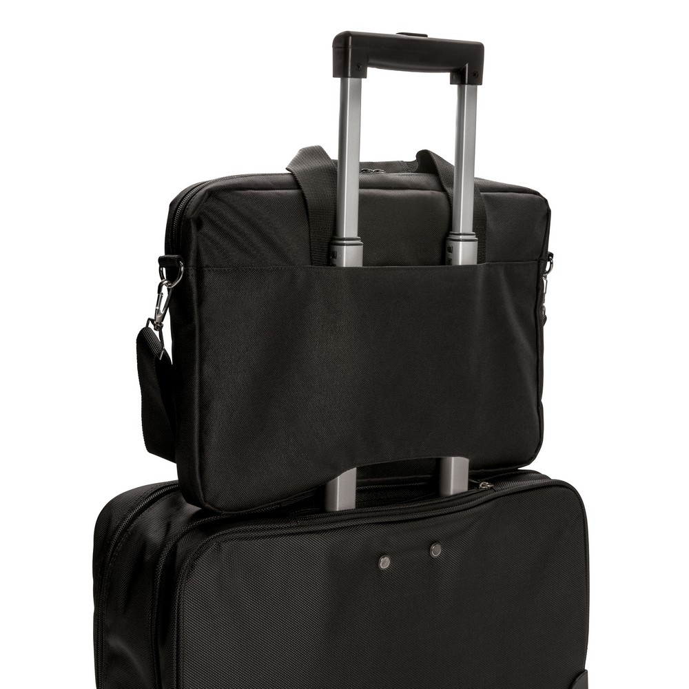 Torba na laptopa Swiss Peak 15,4" z mocowaniem do walizki - Torby i plecaki na laptopy z nadrukiem logo | VEBI - zdjęcie 7