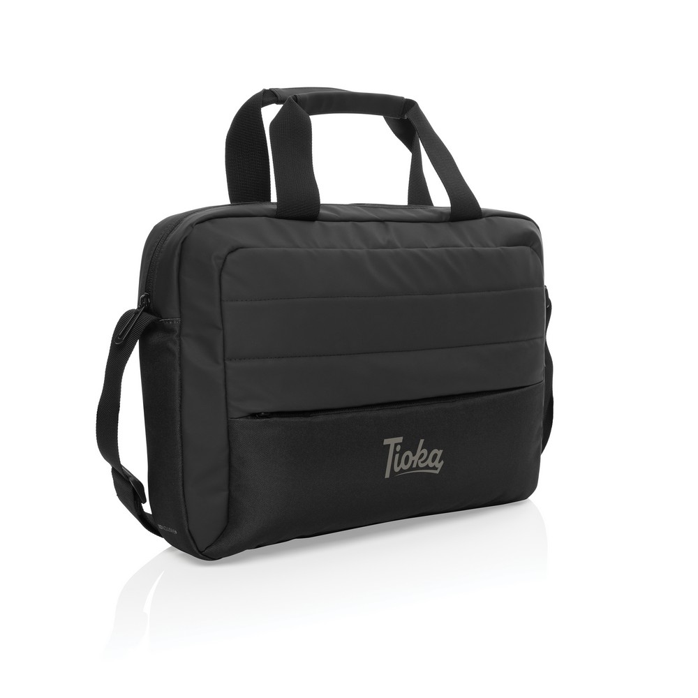Ekologiczna torba na laptopa 15,6" AWARE™ z recyklingu - Torby i plecaki na laptopy z nadrukiem logo | VEBI - zdjęcie 17