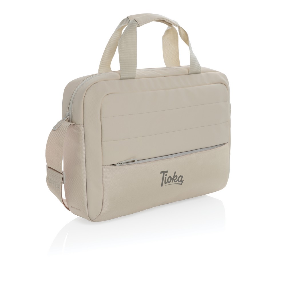 Ekologiczna torba na laptopa 15,6" AWARE™ z recyklingu - Torby i plecaki na laptopy z nadrukiem logo | VEBI - zdjęcie 8