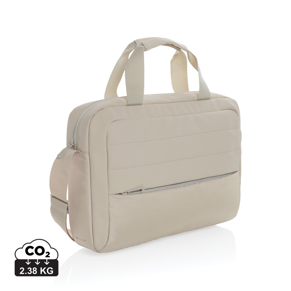 Ekologiczna torba na laptopa 15,6" AWARE™ z recyklingu - Torby i plecaki na laptopy z nadrukiem logo | VEBI - zdjęcie 9